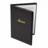 Protetor de Menu em PVC A4 Preto - Olympia - Fourniresto