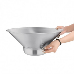 Peneira para batatas fritas em aço inoxidável - Ø413mm - Vogue - Fourniresto