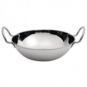 Prato Balti em Aço Inoxidável - Ø160mm - Olympia - Fourniresto