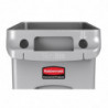 Coletor Slim Jim em Plástico - 60L - Rubbermaid