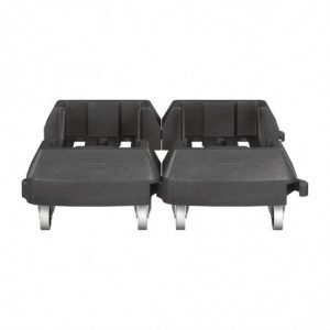 Carrinho dobrável Slim Jim - Rubbermaid - Fourniresto