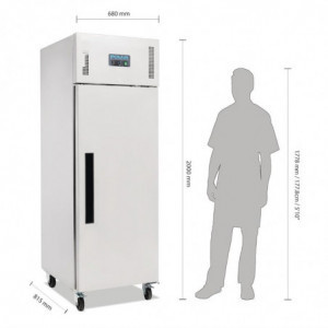Armoire Refrigerada Positiva GN 1 Porta Série G - 600 L - Polar