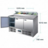 Balcão de Preparação Refrigerado para Pizzas e Saladas Série G - 390L Polar - Fourniresto