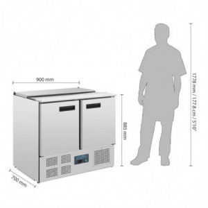 Saladeira Refrigerada - 240L - Polar - Fourniresto
