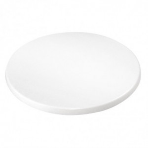 Tampo de mesa redonda branco - Ø 600mm - Bolero