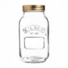 Bocal de conservas com tampa de rosca - 1L - FourniResto - Fourniresto