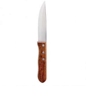 Facas de carne Jumbo com cabo de madeira de rosa - Conjunto de 12 - Olympia