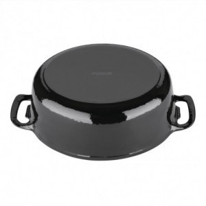 Cocotte Oval Preta - 5L - Vogue