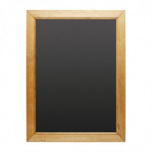 Quadro de ardósia de parede em moldura de madeira - Olympia - Fourniresto