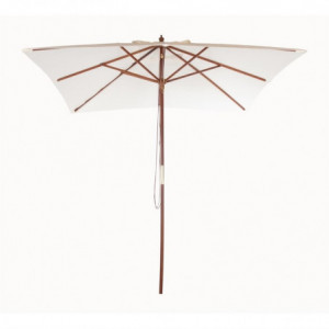 Guarda-sol Quadrado Cru - L 2500 x P 2500mm - Bolero