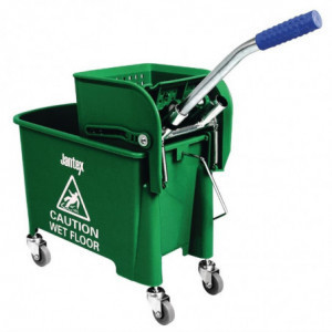 Balde escorredor verde Kentucky - 20L - Jantex - Fourniresto
