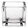 Fotoforo quadrado em vidro transparente - Conjunto de 6 - Olympia - Fourniresto