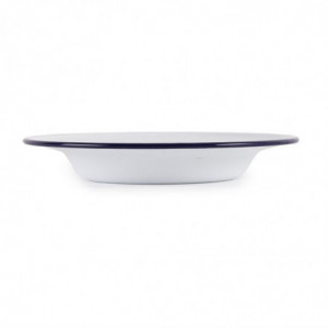 Prato Fundo em Aço Esmaltado - Ø 245mm - Conjunto de 6 - Olympia