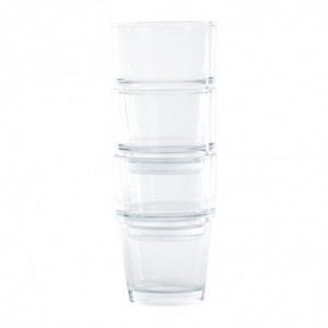 Copo empilhável 200ml - Conjunto de 12 - Olympia - Fourniresto