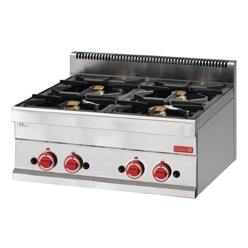 Fogão a Gás de Mesa 4 Bocas 650 - Gastro M Fogão a Gás de Mesa 4 Bocas 650 - Gastro M