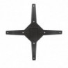 Pé de Mesa Basculante em Alumínio Preto - L 480mm - Bolero