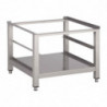 Suporte para lava-louças em inox com prateleira inferior - L 600 x P 600mm - Gastro M - Fourniresto