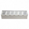 Caixa de compartimentos 6x 475ml - Olympia - Fourniresto