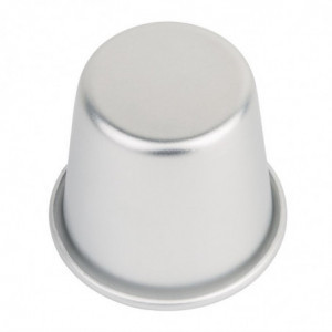 Forma de alumínio para dariole - 120ml - Vogue