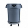 Coletor Bruto Cinza - 75,7L - Rubbermaid