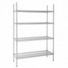 Estante Modular 4 Níveis - L 1220 x P 457mm - Vogue