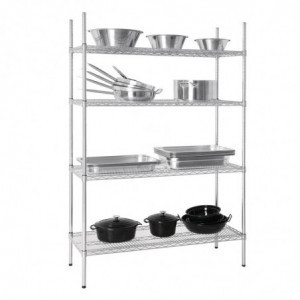 Estante Modular 4 Níveis - L 1220 x P 457mm - Vogue
