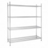 Estante Modular 4 Níveis - L 1525 x P 457mm - Vogue