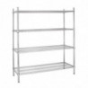 Estante Modular 4 Níveis-H 1840mm - Vogue - Fourniresto