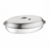 Prato de legumes oval 180x252mm - Olympia - Fourniresto