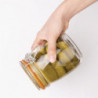 Frasco de conserva com clip de 750ml - Vogue - Fourniresto