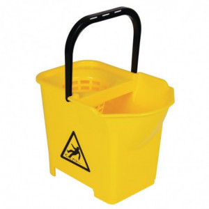 Balde escorredor amarelo - Jantex - Fourniresto