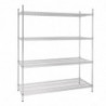 Estante em Kit 4 Níveis - L 1525 x P 610 mm - Vogue
