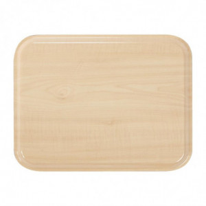 Tampo Laminado Liso Capri Bétula 325mm - Cambro - Fourniresto