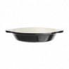 Prato redondo preto para gratinar 750ml - Vogue - Fourniresto