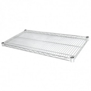 Conjunto de 2 prateleiras metálicas - L 915 x P 457mm - Vogue