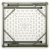 Mesa quadrada dobrável 86cm - Bolero - Fourniresto