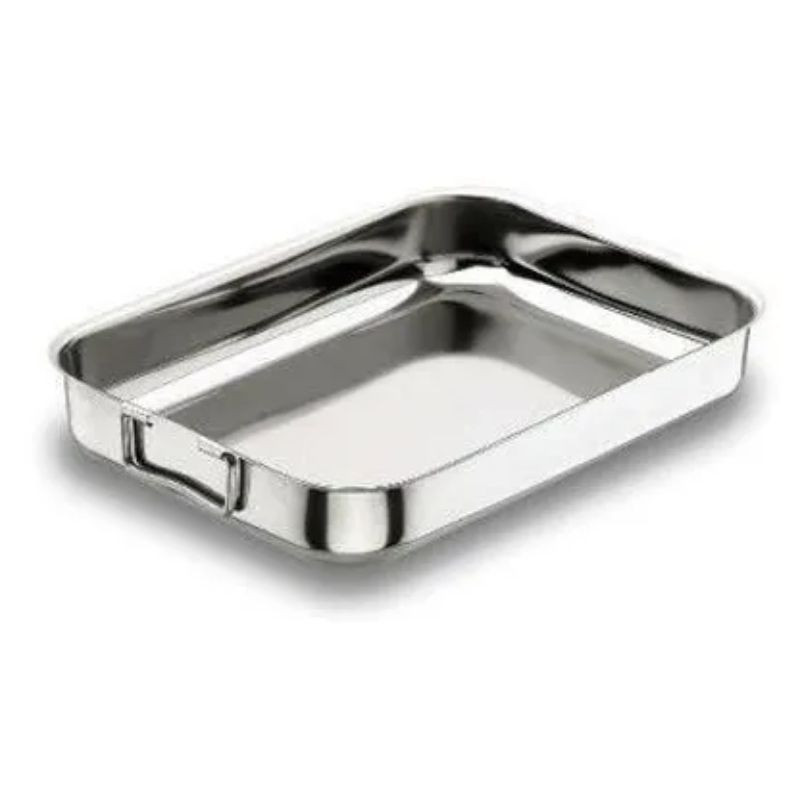 Tabuleiro de gratinado em aço inoxidável - 45 x 32 cm - Lacor Tabuleiro de gratinado em aço inoxidável - 45 x 32 cm - Lacor