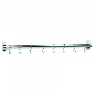 Cabide de Parede Multiuso - 8 Ganchos - 600 mm - Lacor