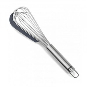 Batedor com raspador de silicone - Lacor