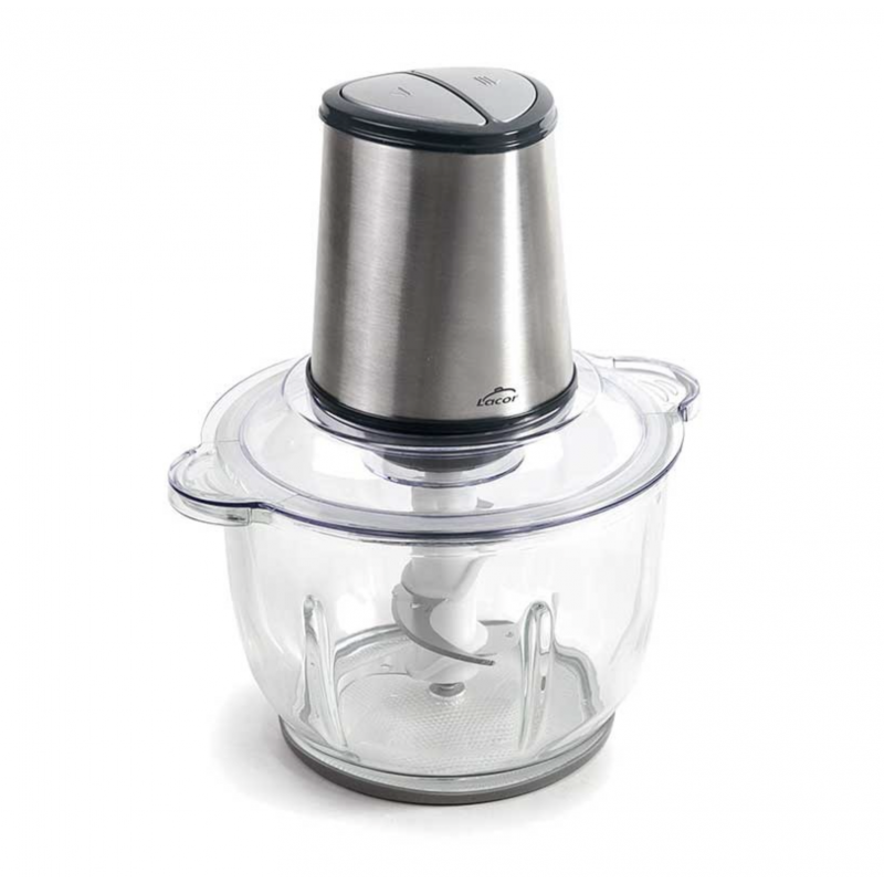 Picadora Elétrica com Recipiente de Vidro - 2 L - Lacor Picadora Elétrica com Recipiente de Vidro - 2 L - Lacor