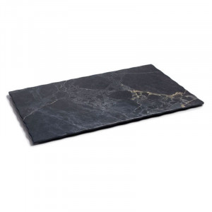 Prato retangular "Stone" em melamina - 430 x 285 mm - Lacor