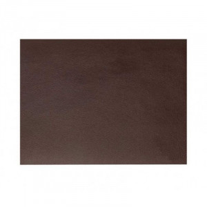 Jogo Americano Retangular em Couro Marrom Granulado Rinia - 45X30 cm - Lacor