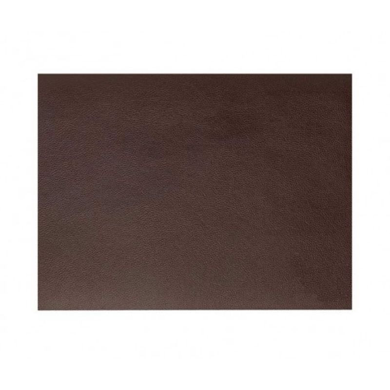 Jogo Americano Retangular em Couro Marrom Granulado Rinia - 45X30 cm - Lacor Jogo Americano Retangular em Couro Marrom Granulado Rinia - 45X30 cm - Lacor