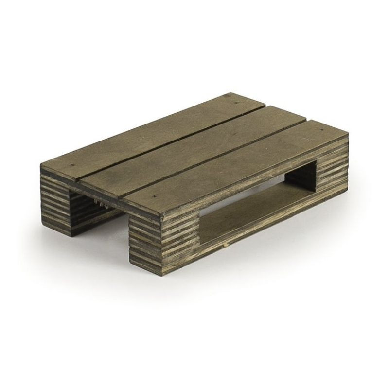 Mini Wooden Presentation Palette - 13 x 8 cm - Lacor Mini Wooden Presentation Palette - 13 x 8 cm - Lacor