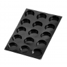 Forma de bolo de silicone em forma de mini-florentino - 15 peças - Lacor