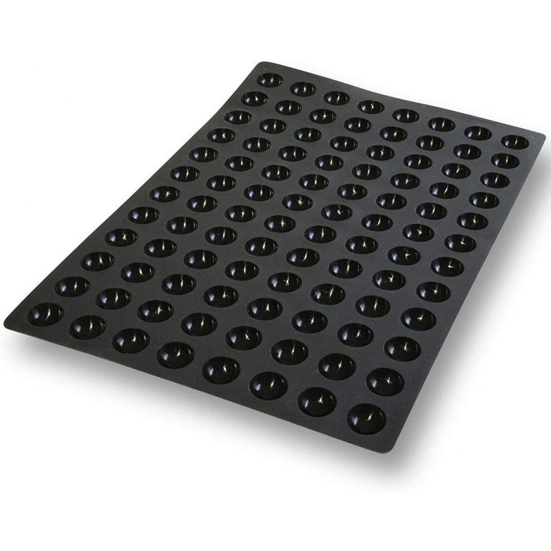 Forma de Bolo de Silicone em Mini Meia-Esfera - 96 Peças - Lacor Forma de Bolo de Silicone em Mini Meia-Esfera - 96 Peças - Lacor
