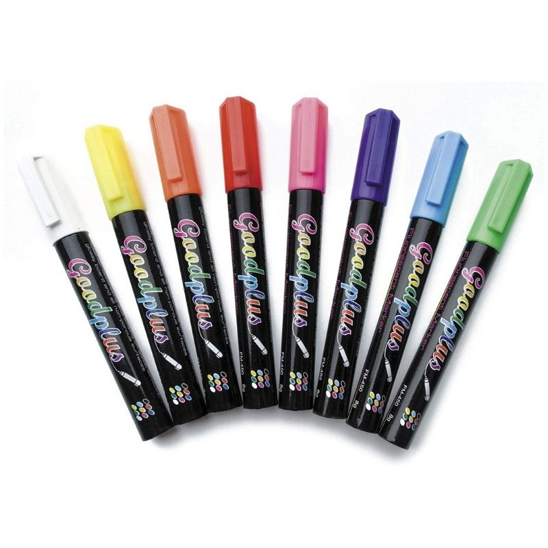 Marcadores Fluorescentes - 8 Cores - Lacor Marcadores Fluorescentes - 8 Cores - Lacor
