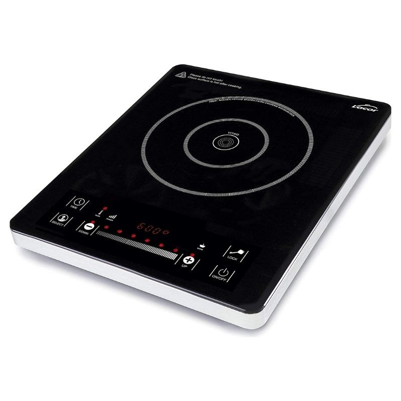 Placa de vitrocerâmica de um queimador - 2000 W - Lacor Placa de vitrocerâmica de um queimador - 2000 W - Lacor