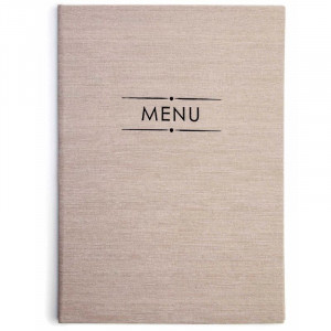 Porta-menu Sophie em Telflex - A4 - Lacor