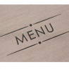 Porta-menu Sophie em Telflex - A4 - Lacor
